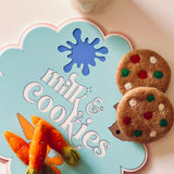 Milk & Cookie Board/ Christmas Eve Milk and cookies/ Santa board/ Night before Christmas