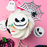 Halloween Jack & Sally mini toppers