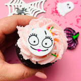 Halloween Jack & Sally mini toppers