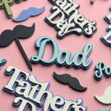 Moustache Charms (4Pk)