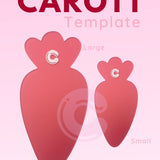 Carrot Cookie/Cake Template