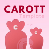 Carrot Cookie/Cake Template