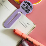 Personalised jumbo sized paper clips