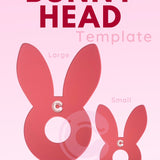 Bunny head template