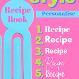 Personalised jumbo sized paper clips