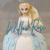 Glitter Name Topper