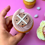 Hot Cross Bun mini toppers