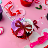 Christmas Bow Mini Toppers