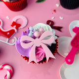 Christmas Bow Mini Toppers