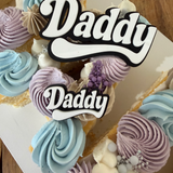 Daddy Mini Topper