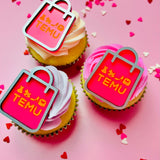 Mini ‘Temu’ & ‘Amazon’ Shopping Bag Toppers