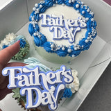 Father's Day Cake Charm / Father's day cake plaque / Father's day cake topper