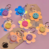 Emoji Daisy Keyrings