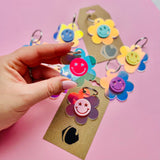 Emoji Daisy Keyrings
