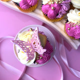 Butterfly cupcake toppers 4 PK